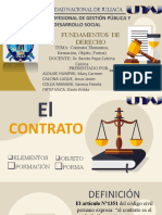 Formación y elementos del contrato según el Código Civil peruano