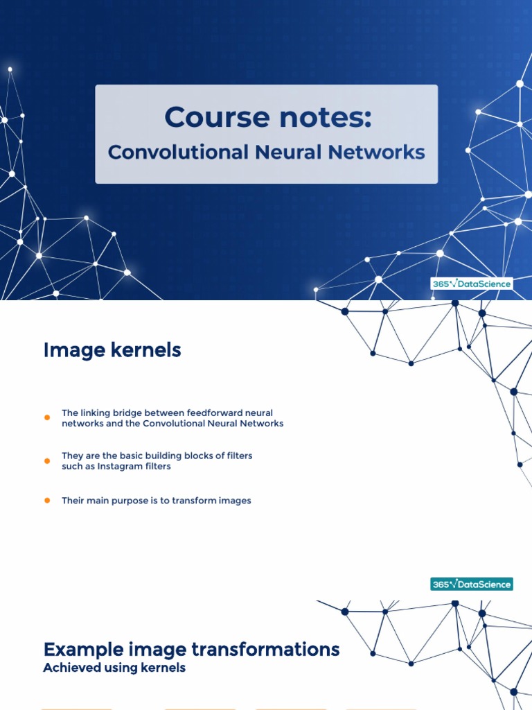 CNN Course-Notes 365 | PDF | Computational Neuroscience | Emerging ...