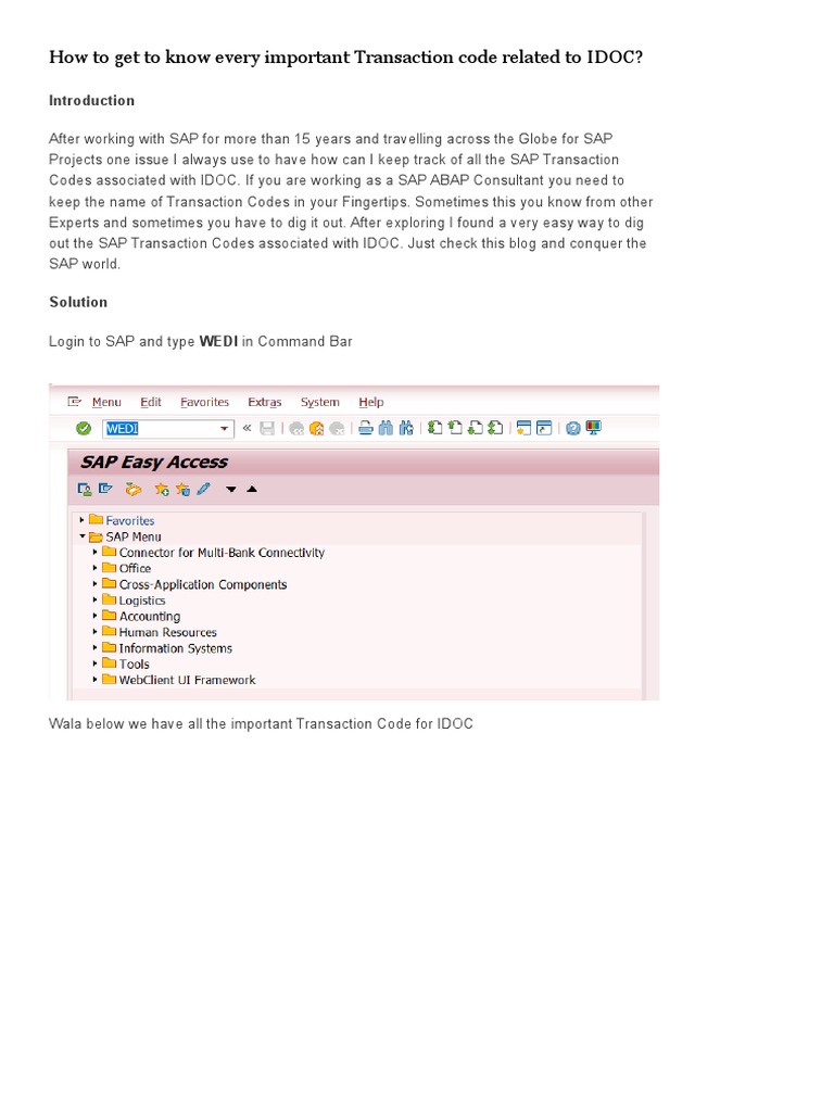 how-to-get-to-know-every-important-transaction-code-related-to-idoc-pdf