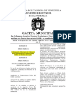 Ordenanza sobre Arquitectura y Construcciones Civiles del Municipio Libertador