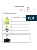 Prueba de Ciencias