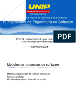 AULA - Modelos de Processos de Software