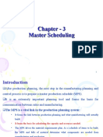 Ch-3 Master Scheduling