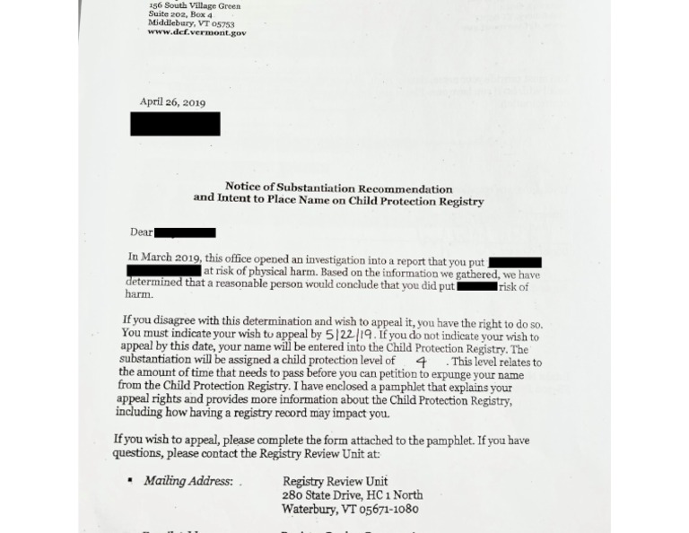 Substantiation Letter | PDF
