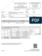 Factura Electronica RUC: 20604070407 F001-00006769: Quma Soluciones Gastronomicas S.A.C