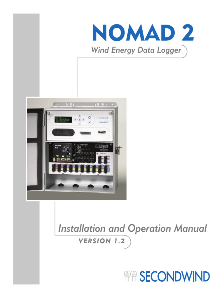 Nomad 2 Installation and Operation Manual | PDF | Relay | Electrical Wiring