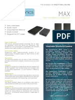 Spotphonics Max Powermax Stereomax Brochure