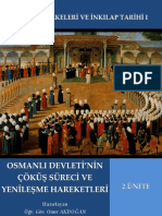 2 Unite - Osmanli Devleti Nin Cokus Sureci Ve Yenilesme Hareketleri P