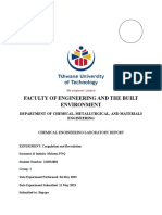 Coagulation and Flocculation Lab Report