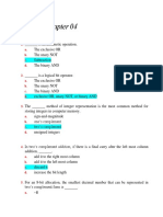 Quizzes Chapter 04 Bitwise Operators