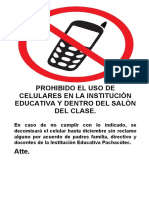 Prohibido El Celular