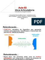 Fonética Articulatória -aparelho fonador, fonação, descrição das consoantes