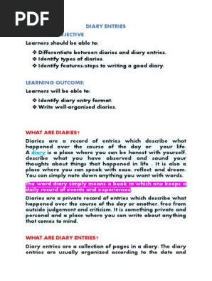 DIARY_ENTRY