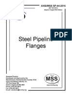 MSS-SP-44 (2016)-2017r — Steel Pipeline Flanges
