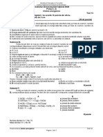 Chimie Anorganica 2020 Test 13