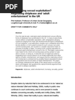 Download Encouraging sexual exploitation The licensing of lap dancing clubs in the UK by Dr Steven McDermott SN6461796 doc pdf
