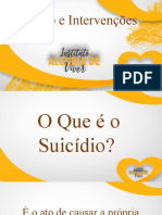 Suicídio e Intervenções: Fatores de Risco e Como Prevenir