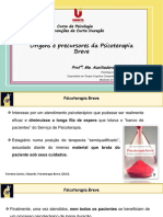 Aula-PSI - Origens e Precursores Da Psicoterapia Breve