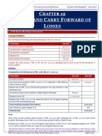 Income Tax Divyastra CH 12 Set Off Carry Forward of Losses R