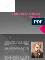 Biografia de Federico Villarreal