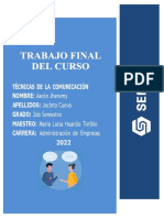 Trabajo Final - Técnicas de La Comunicación.