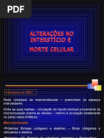UNIDADE 3 - Alterações No Interstício e Morte Celular