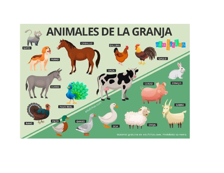 Animales de Granja | PDF