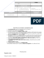 Datos personales, examen de Innovación educativa y mejora de la práctica docente