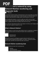 Monitor and Troubleshoot Your End-To-End Azure Network Infrastructure by Using Network Monitoring Tools