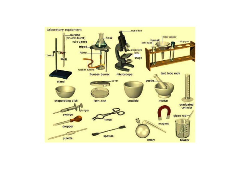 Lab Equipment - 1 - Vocabulary | PDF