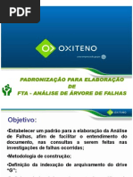 Apresentação da padronização da FTA