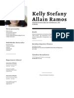 Currículum Vitae - Kelly