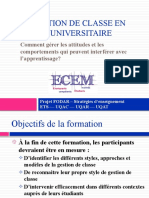 Gestion de Classe Presentation