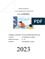 La anemia infantil: causas, diagnóstico y tratamiento