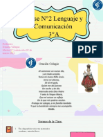 Clase N°2 Lenguaje y Comunicación 3°A