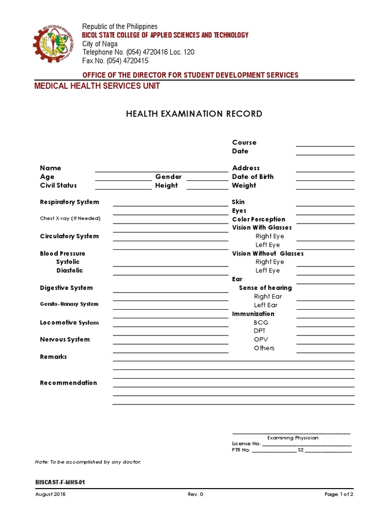 Form1MedicalFormBacktoback 20230423 06 10 49 PDF Blood