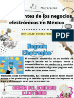 Antecedentes de Los Negocios Electrónicos en México