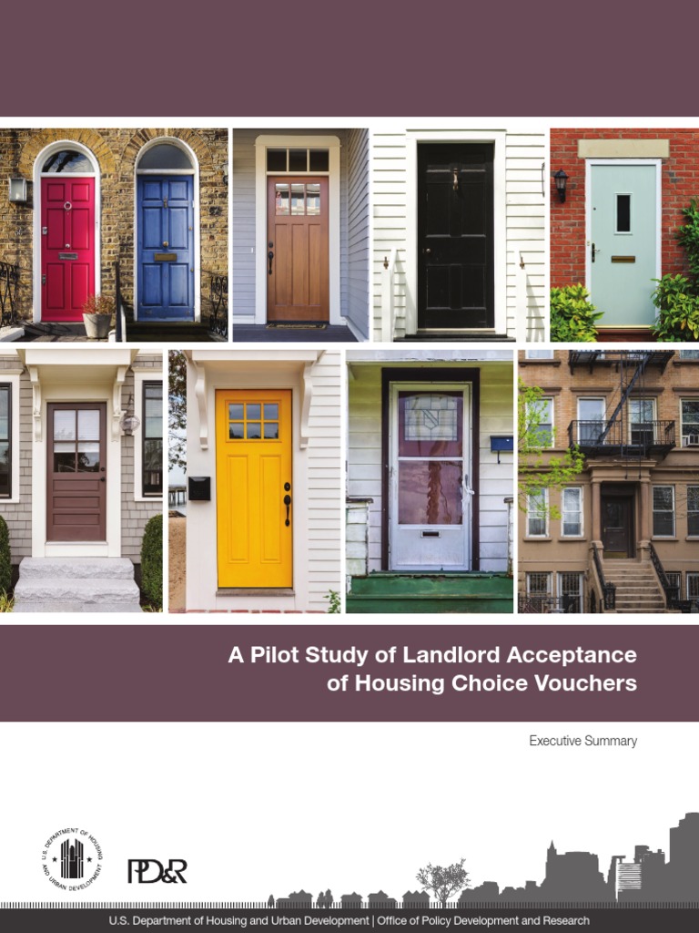 Execsumm Landlord Acceptance Of Housing Choice Vouchers Pdf Section