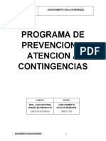 Programa de Prevencion y Atencion A Contingencias