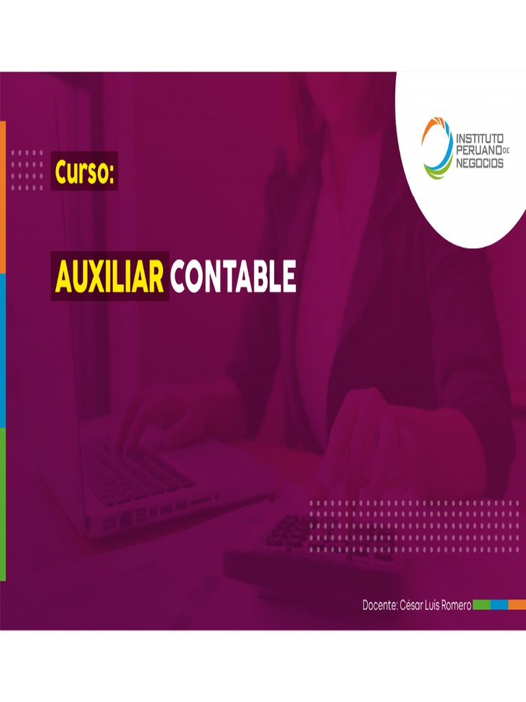 S3_SESION 3_AUXILIAR CONTABLE_CLRP | PDF | Contabilidad | Bancos
