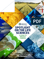 Spotlight On The Life Sciences - A Guide To Biology Careers