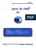 Rapport de Stage Hanane