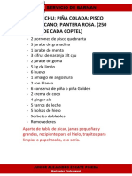 Proforma Quinceñero