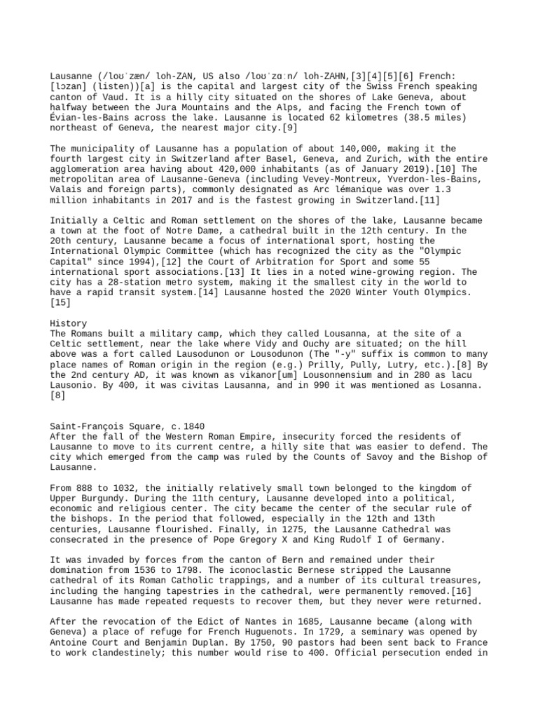 Lausanne Covenant Statement Of Christian Faith