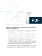 Inflacion de Ecuador en Los Ultimos 10 Años