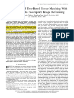 Efficient Hybrid Tree-Based Stereo Matching With Applications To Postcapture Image Refocusing