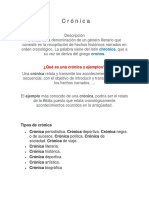 La Crónica - 2° Medio