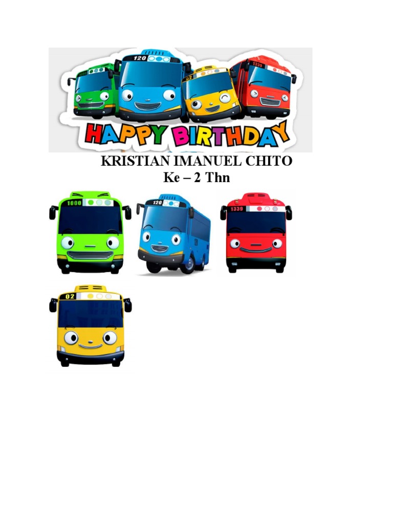 Tema Ultah Tayo | PDF