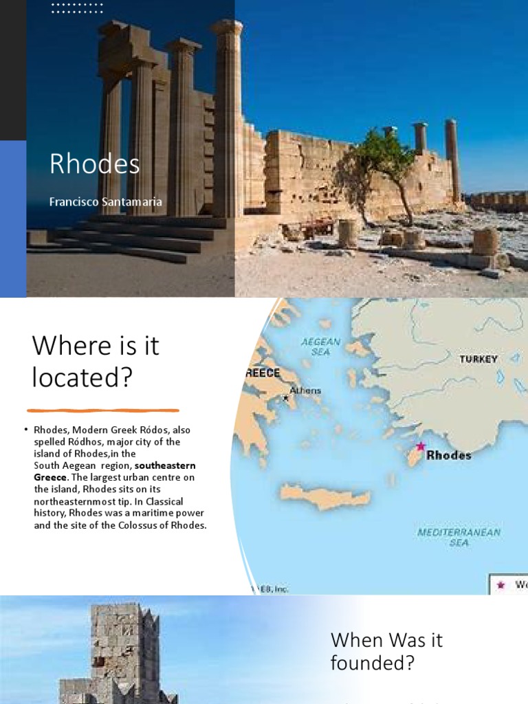 Rhodes | PDF | Rhodes | Mycenaean Greece
