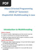 Chapter 10 - Multi-Threading in Java